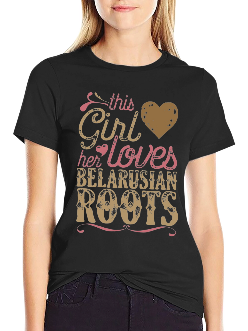 Belarusian Roots T-Shirt - This Girl Loves
