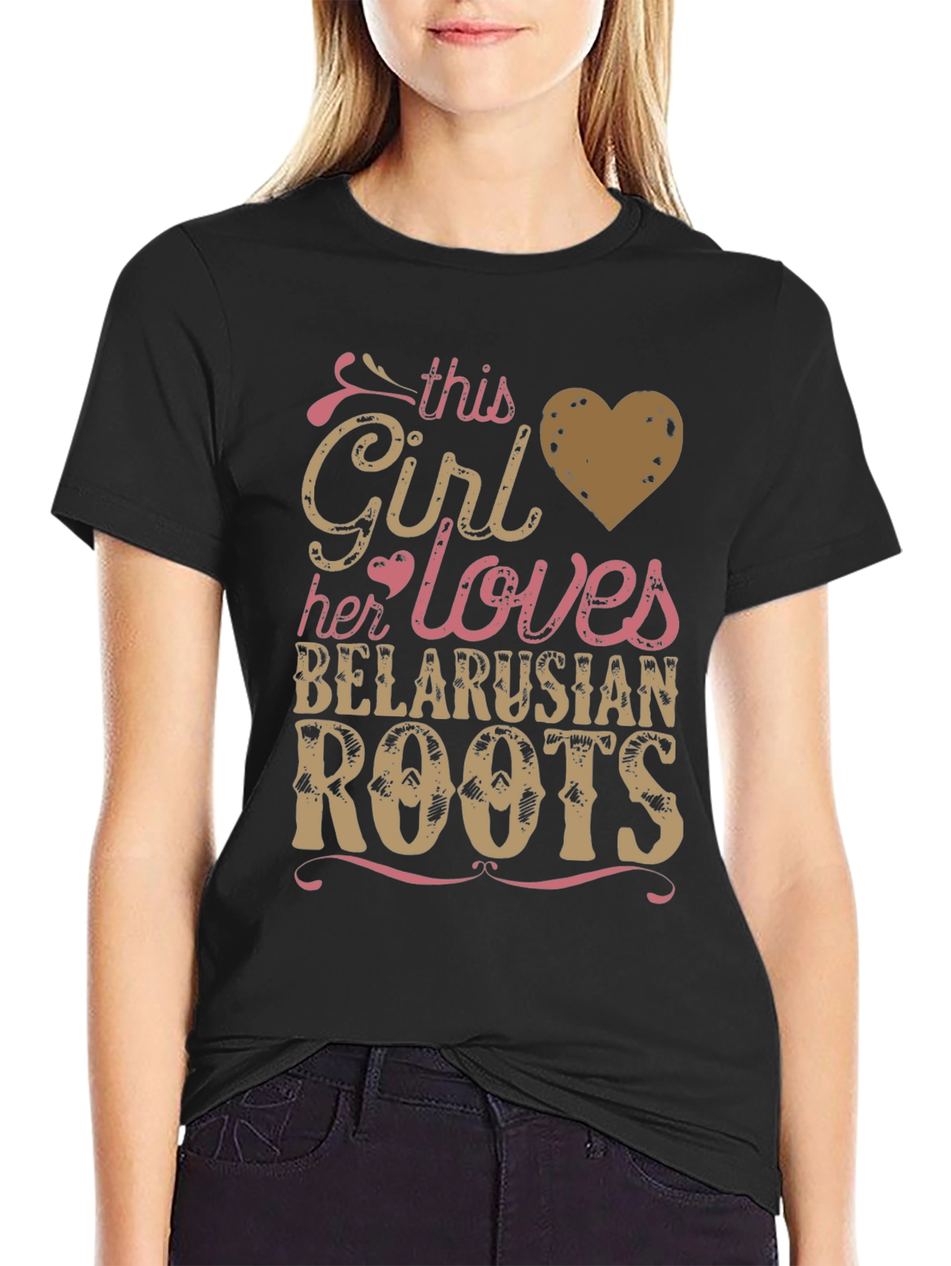 Belarusian Roots T-Shirt - This Girl Loves