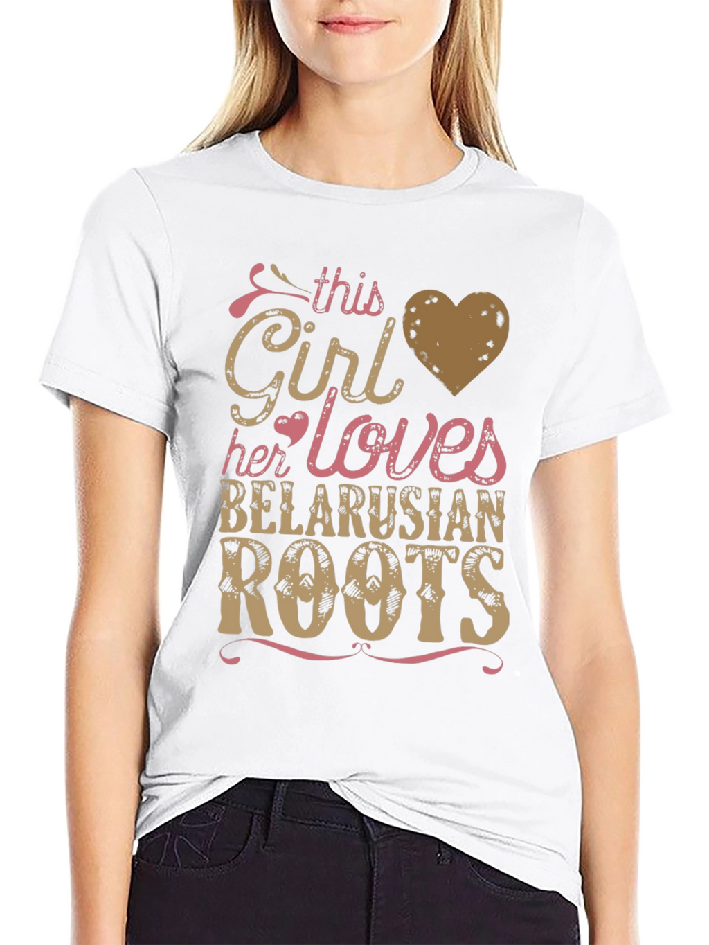 Belarusian Roots T-Shirt - This Girl Loves