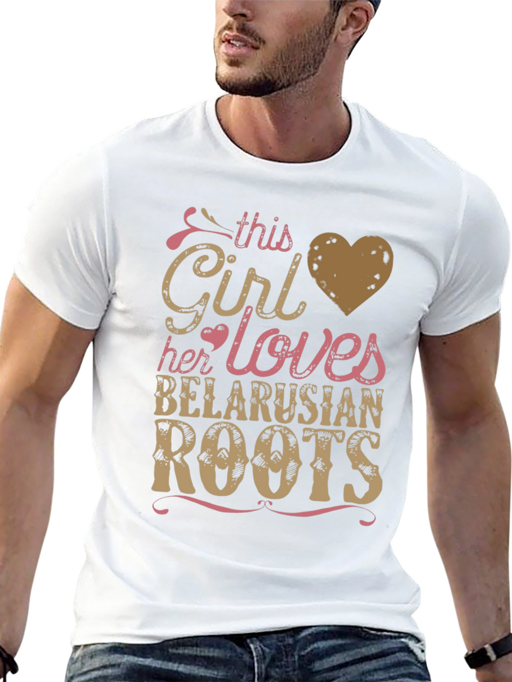 Belarusian Roots T-Shirt - This Girl Loves