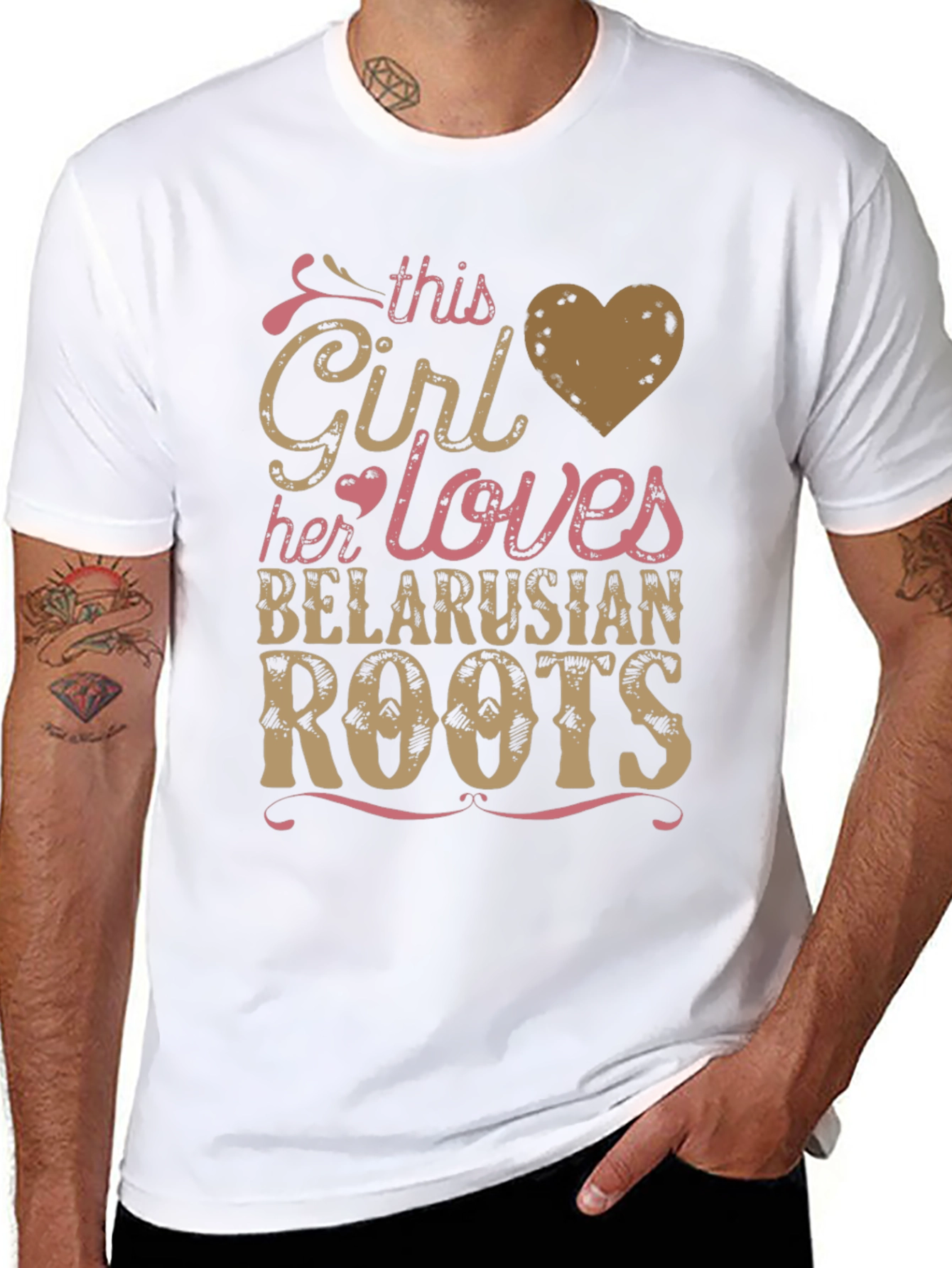 Belarusian Roots T-Shirt - This Girl Loves