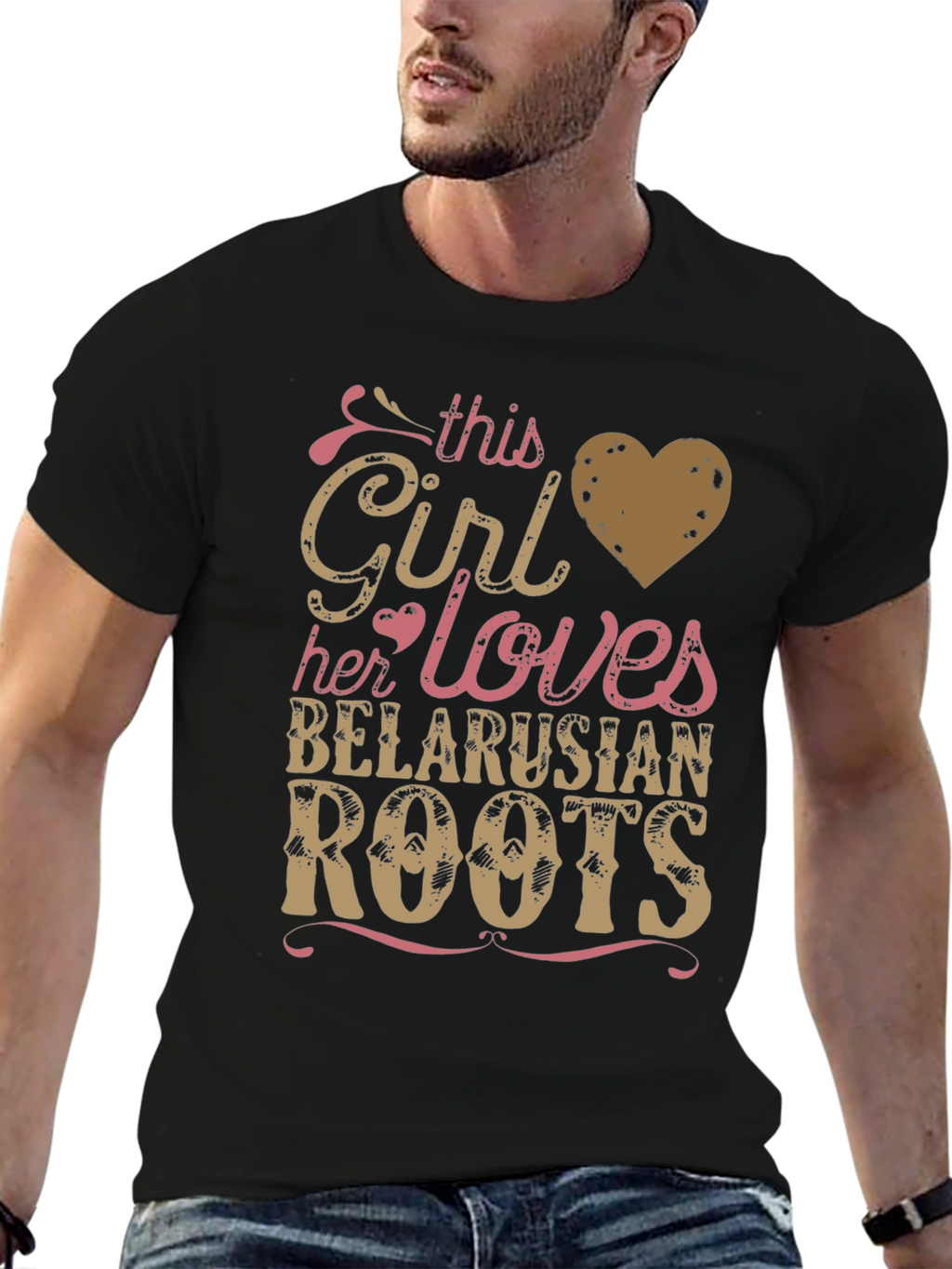 Belarusian Roots T-Shirt - This Girl Loves