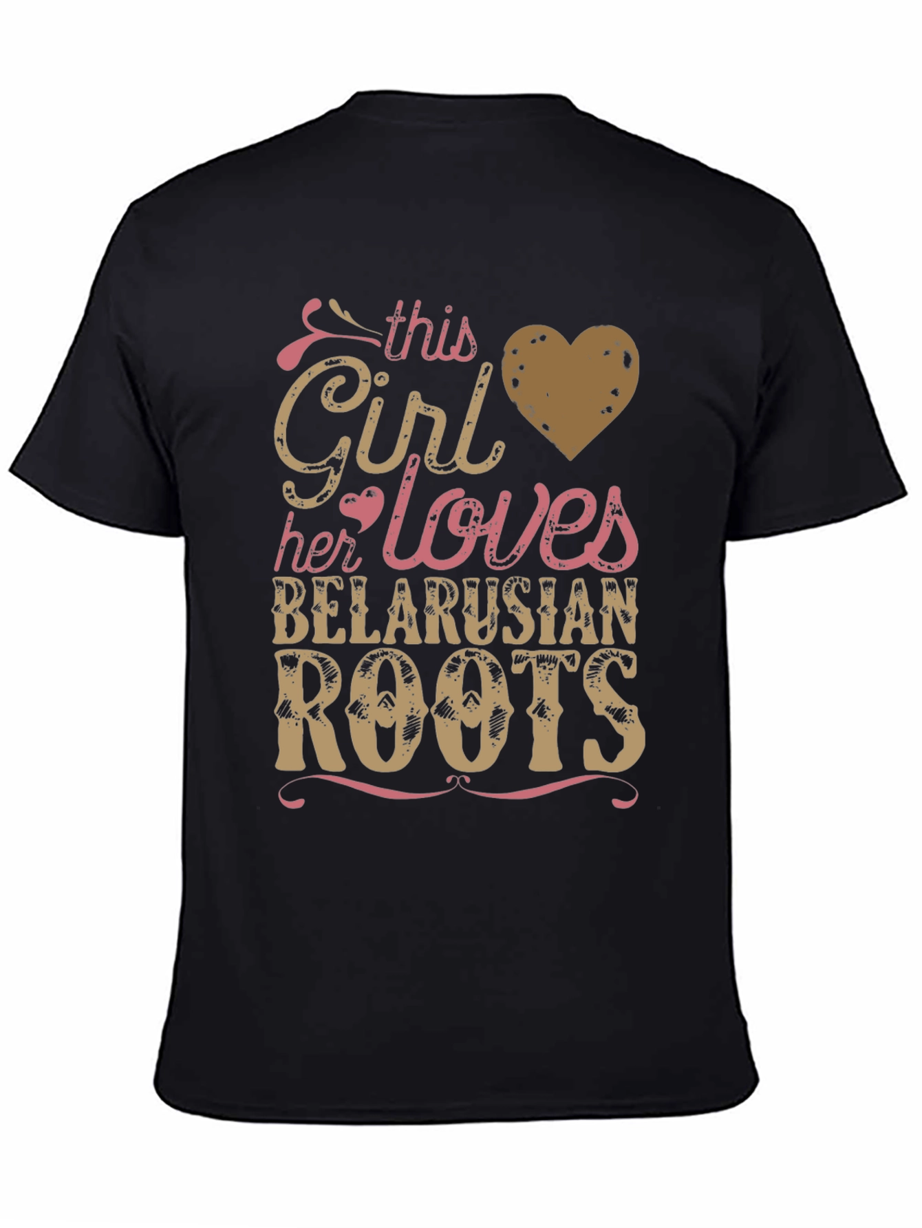 Belarusian Roots T-Shirt - This Girl Loves