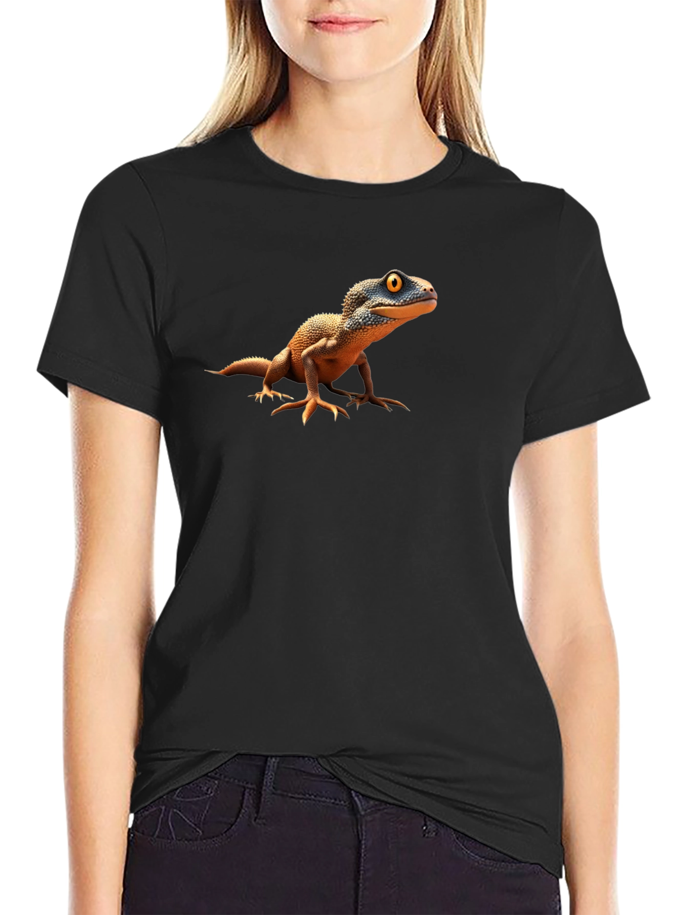 Lizard Graphic Tee - Unique Reptile Design