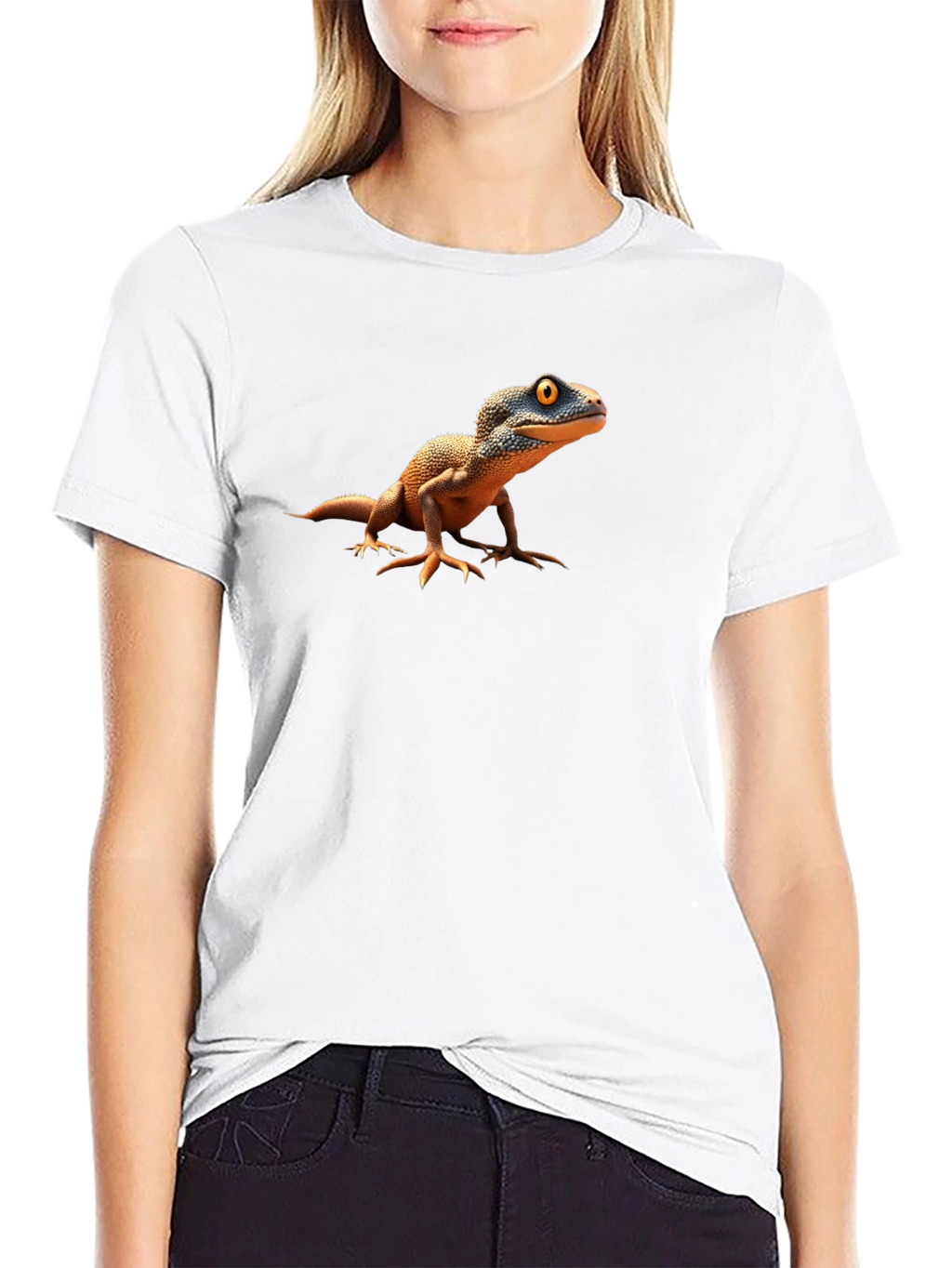 Lizard Graphic Tee - Unique Reptile Design