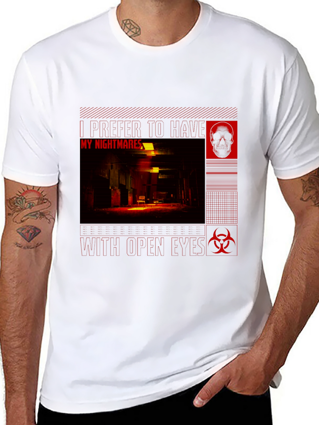 Nightmares T-Shirt - Dark Graphic Tee