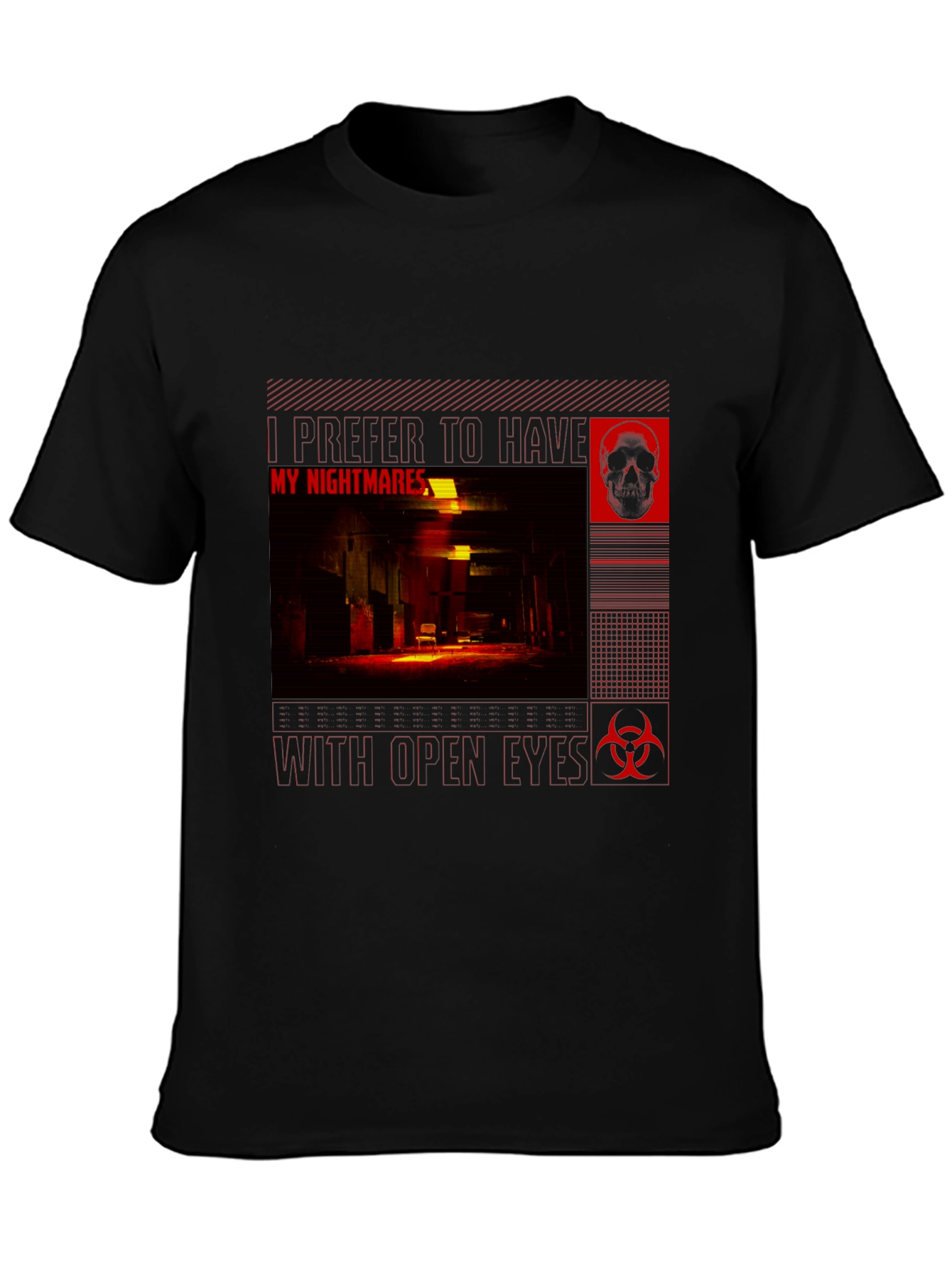 Nightmares T-Shirt - Dark Graphic Tee