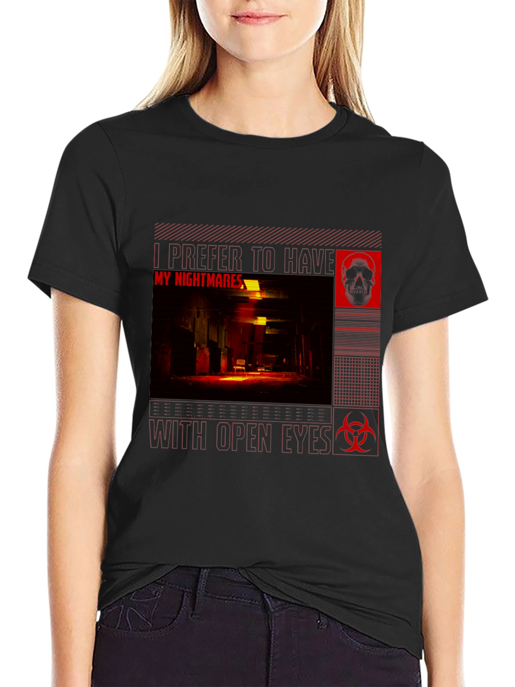Nightmares T-Shirt - Dark Graphic Tee
