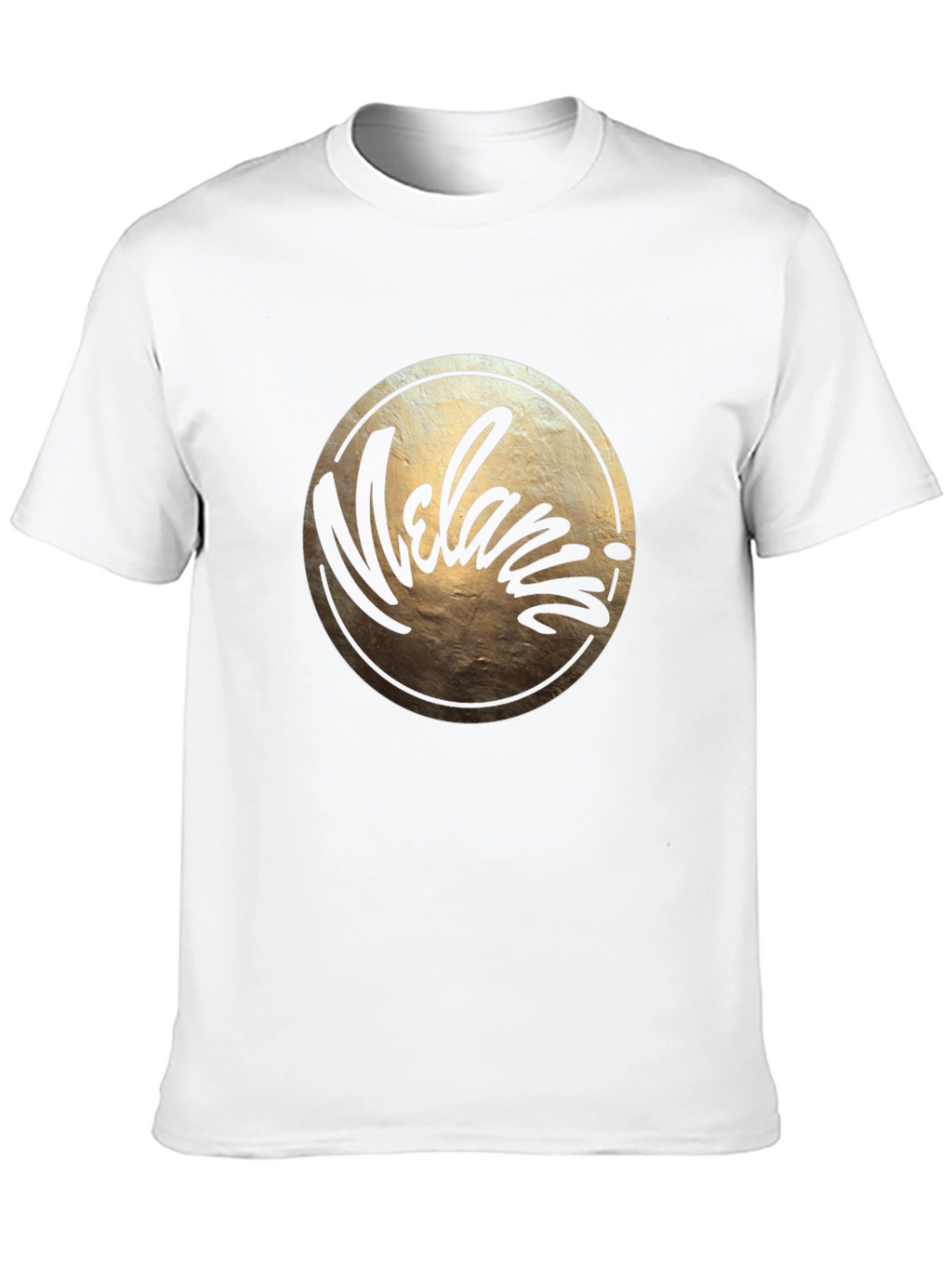 Melania Script Graphic Black T-Shirt