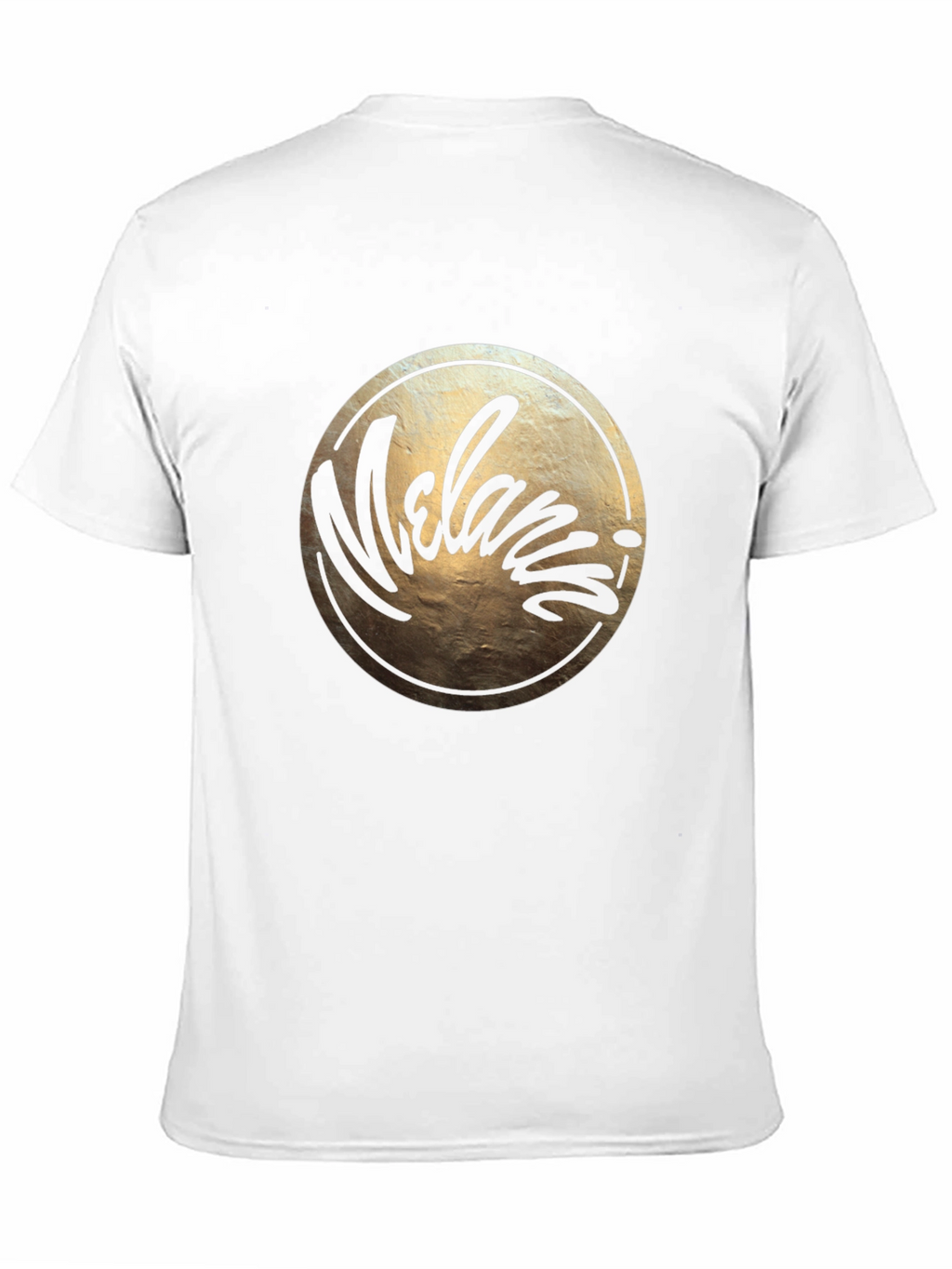 Melania Script Graphic Black T-Shirt