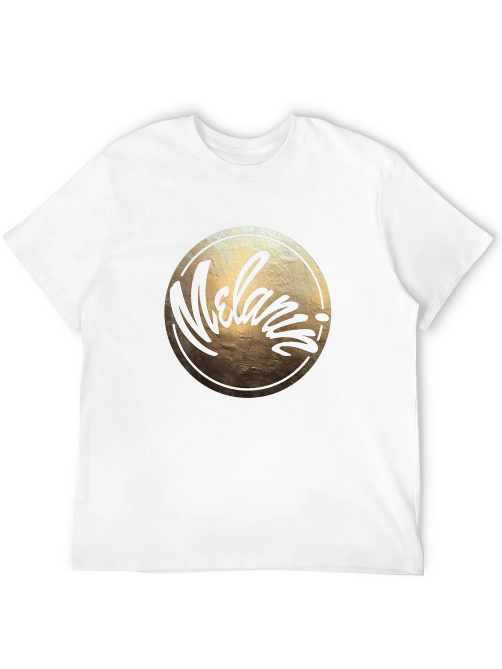 Melania Script Graphic Black T-Shirt