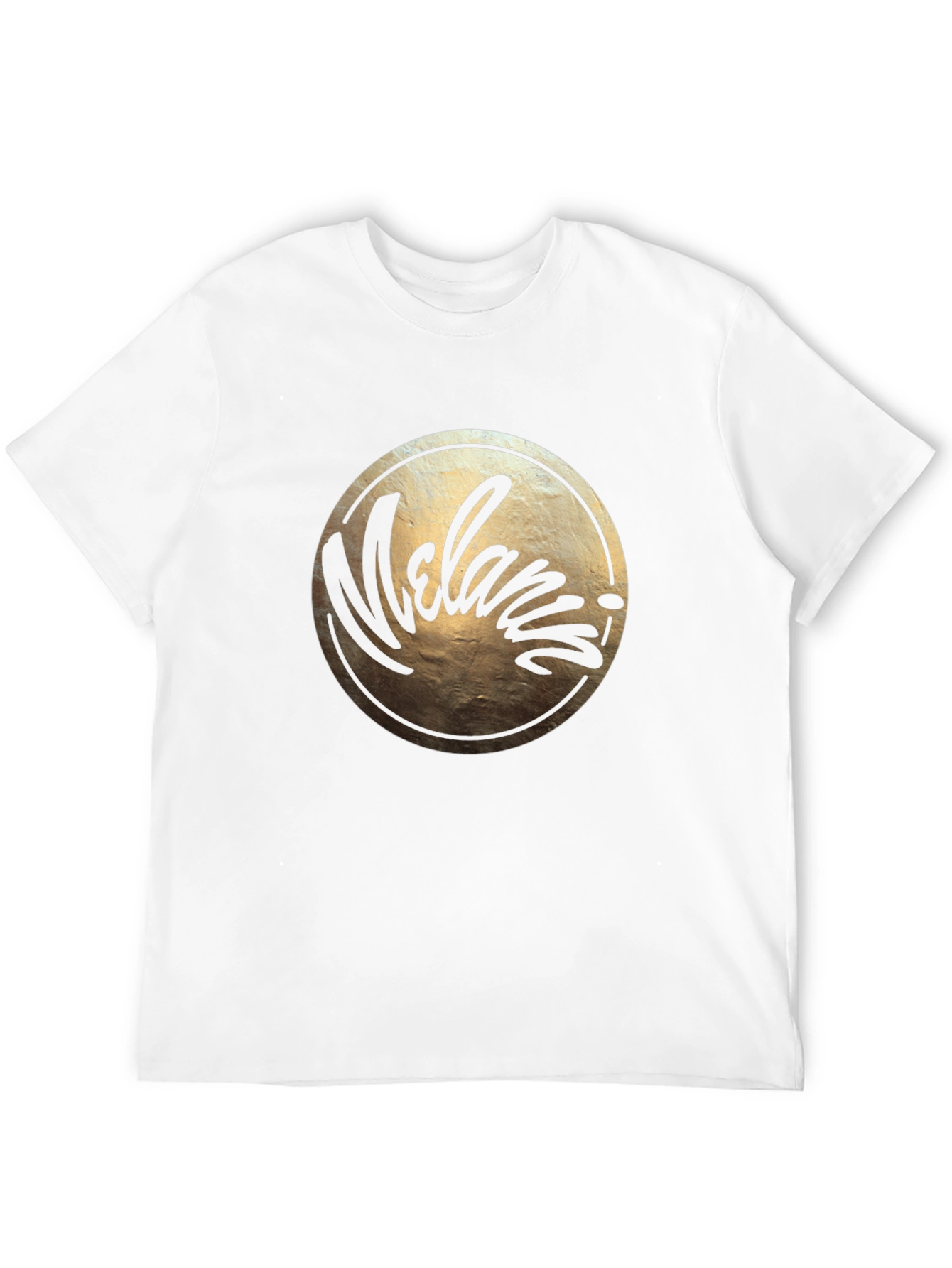 Melania Script Graphic Black T-Shirt