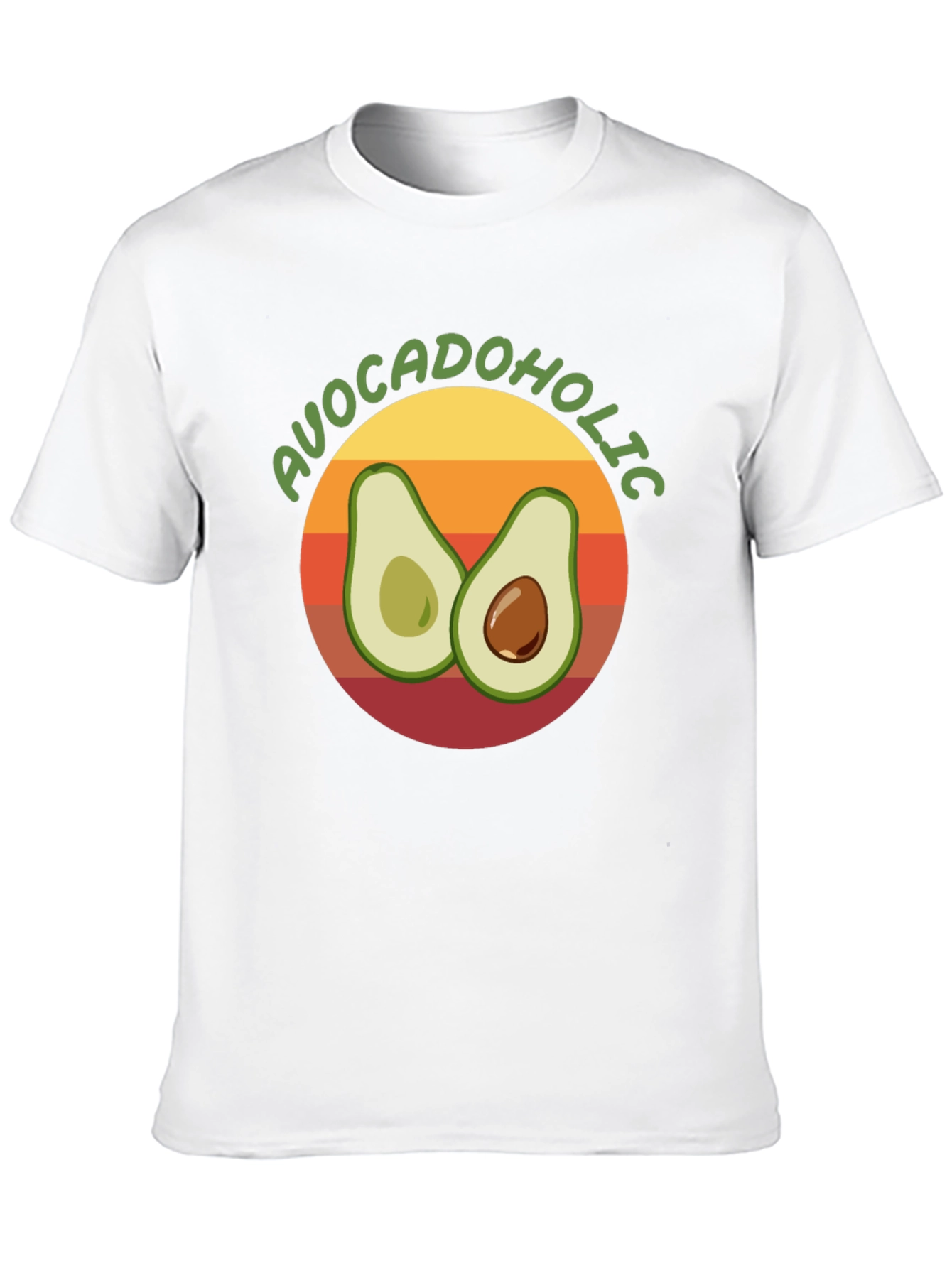 Avocadololic Graphic Tee - Black Unisex T-Shirt