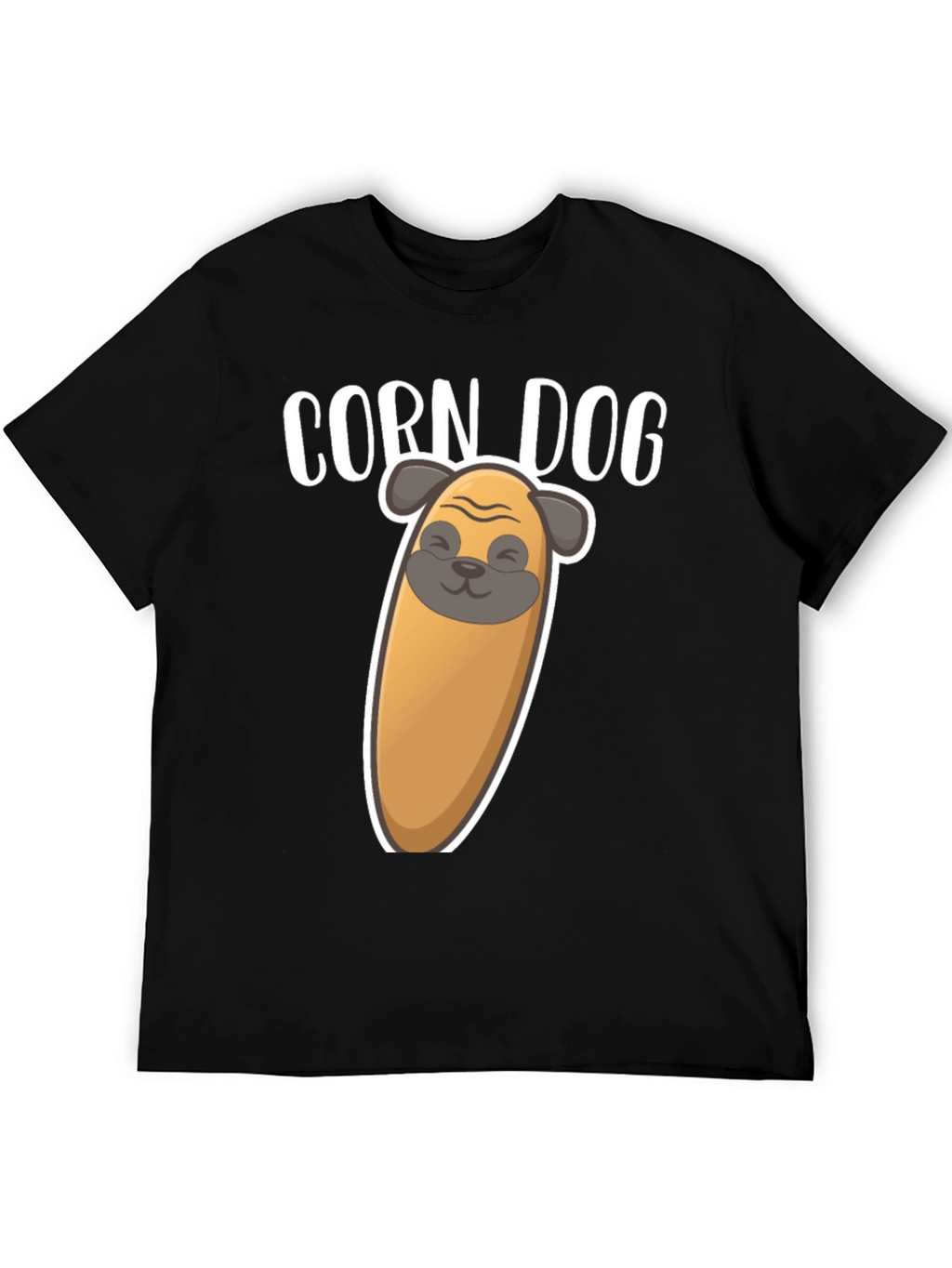 Corn Dog Funny Graphic T-Shirt