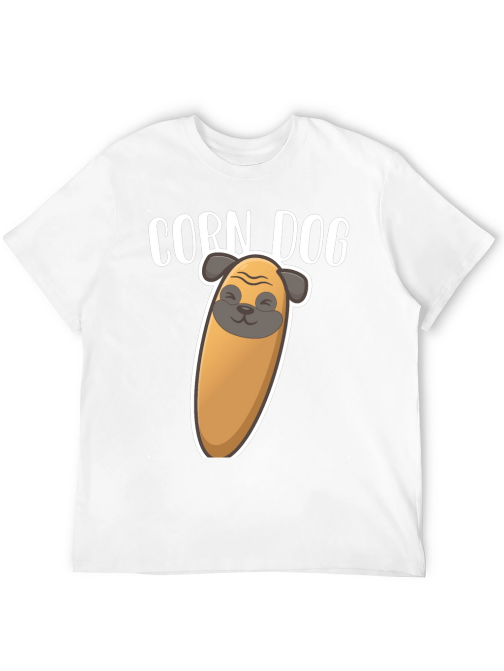 Corn Dog Funny Graphic T-Shirt