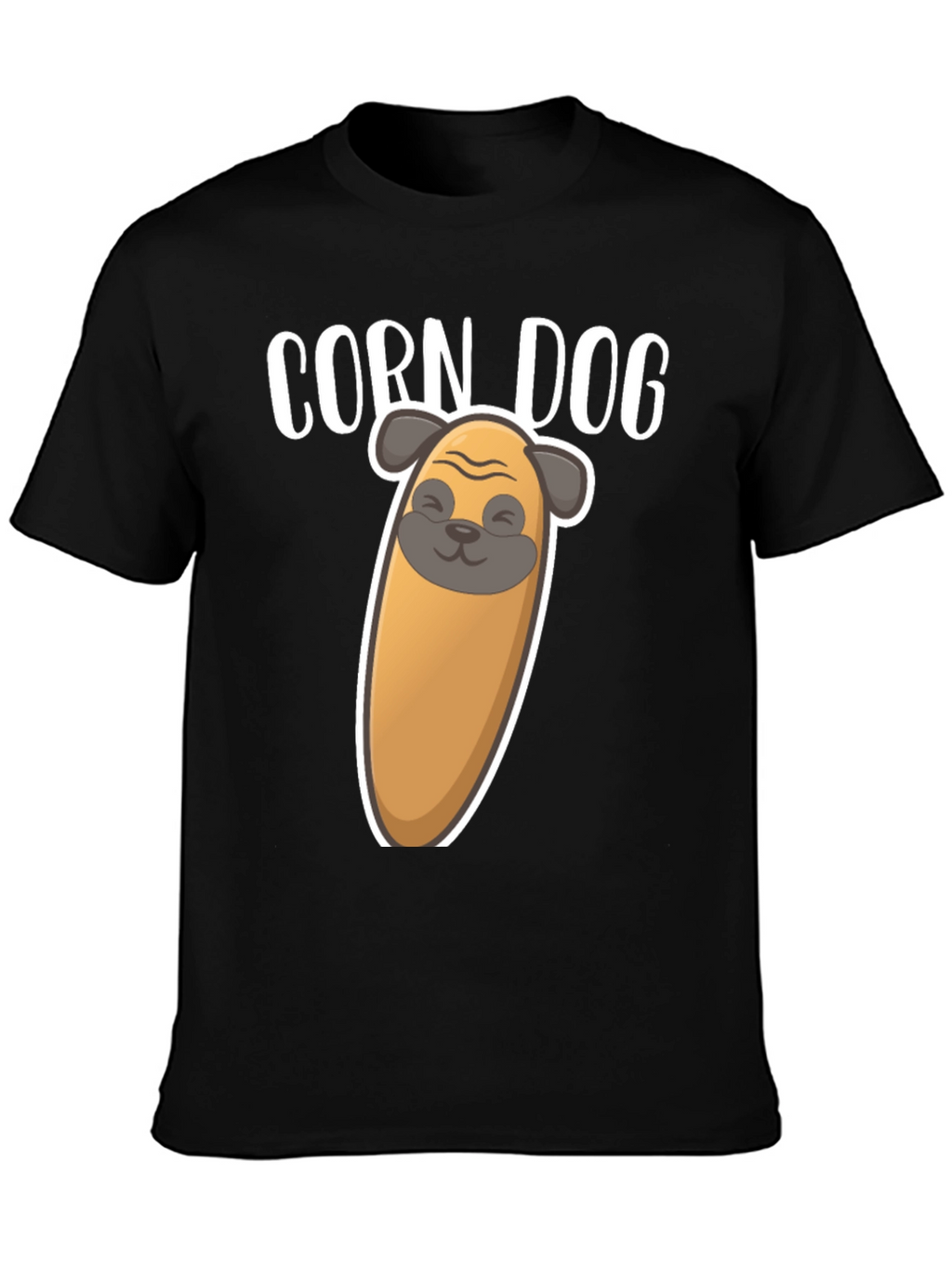 Corn Dog Funny Graphic T-Shirt