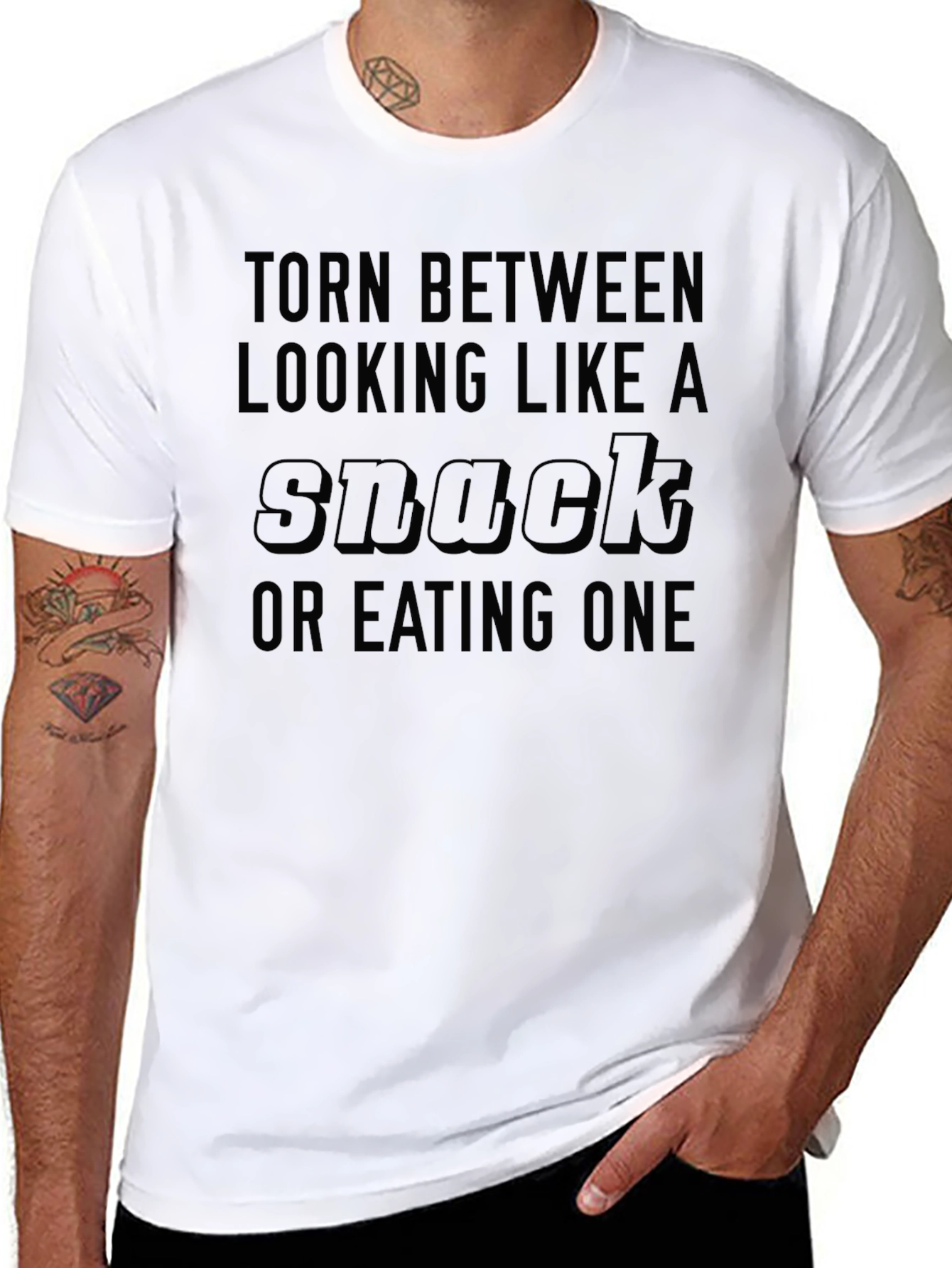Torn Between Snack T-Shirt