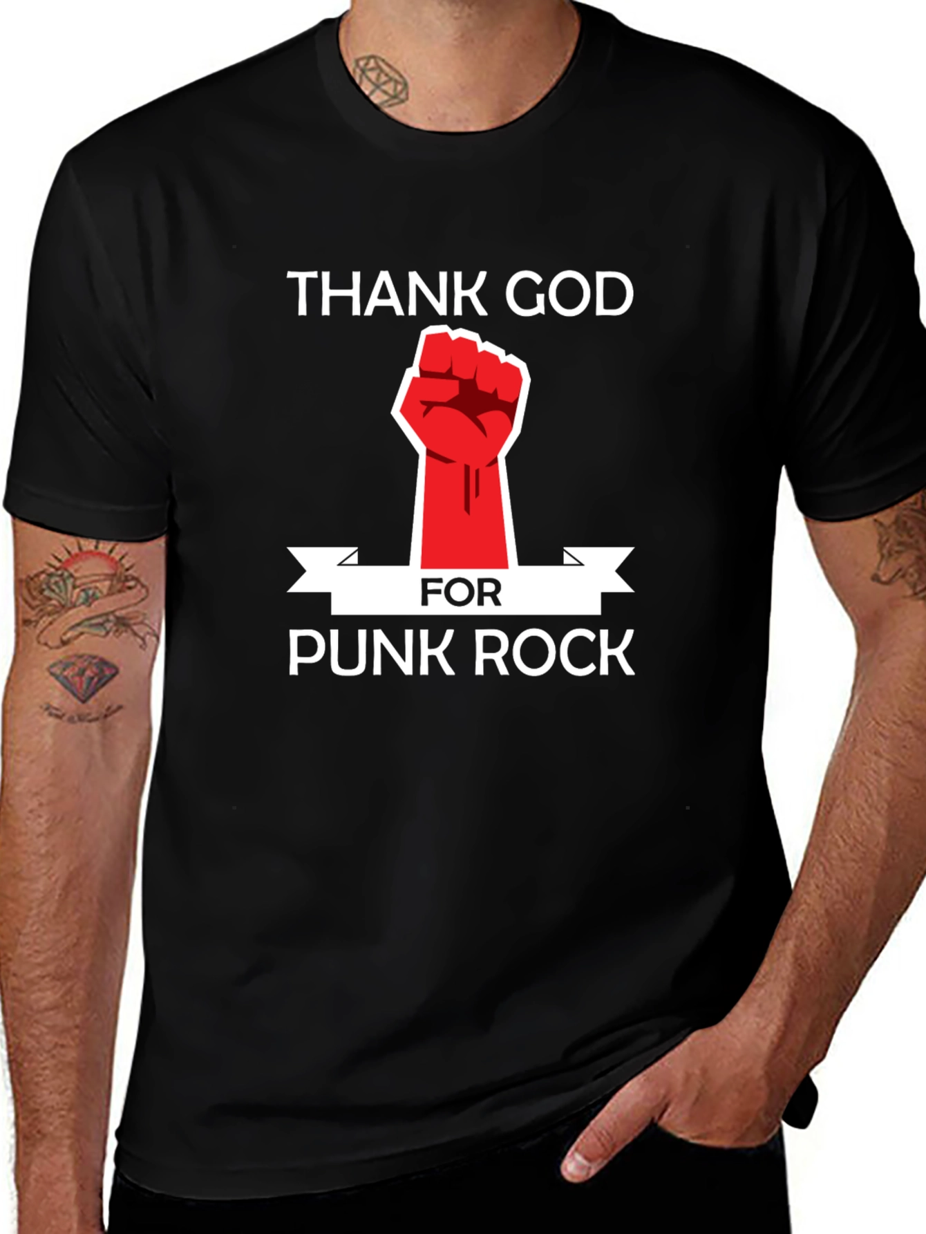 Thank God For Punk Rock Graphic Tee