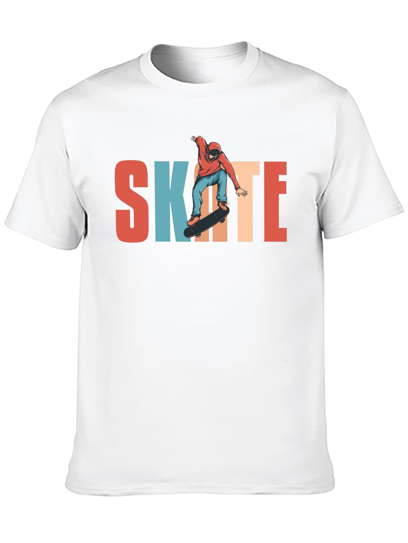 Skate T-Shirt | Retro Skateboarder Graphic Tee