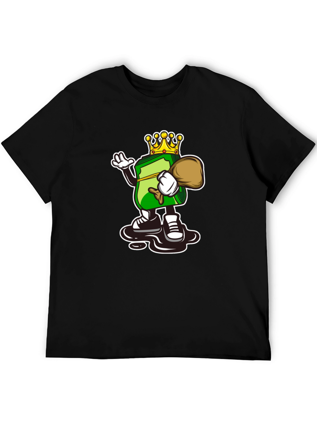 Money King Graphic Tee - Black