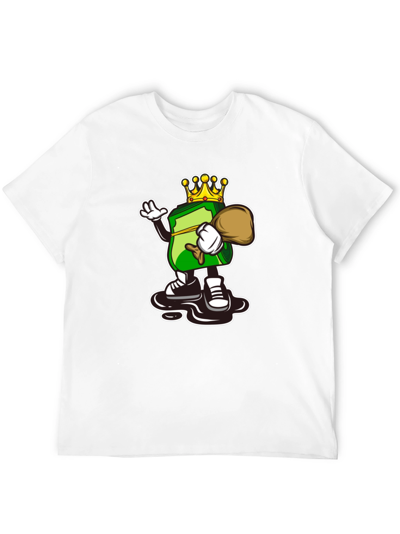 Money King Graphic Tee - Black