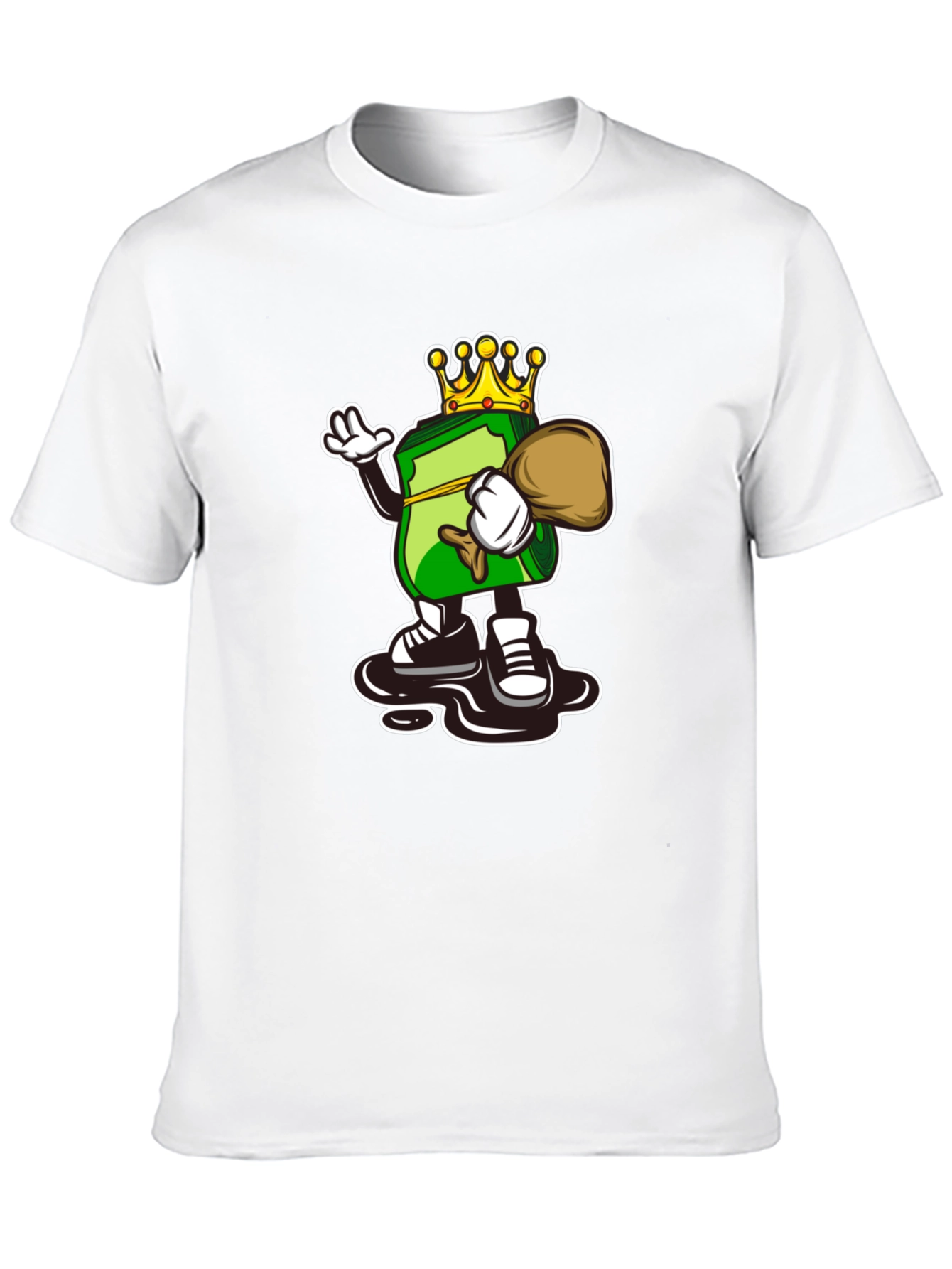 Money King Graphic Tee - Black