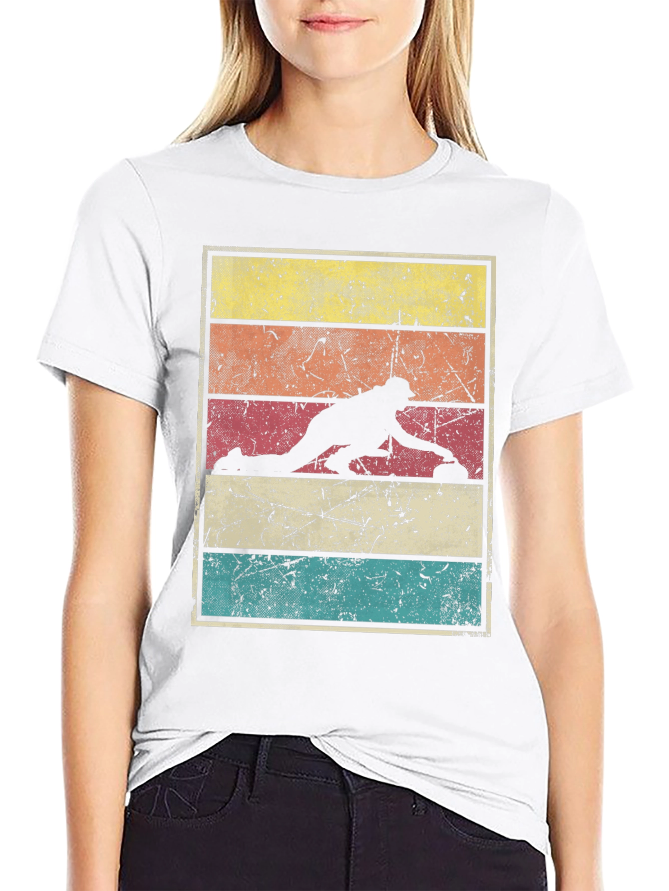 Retro Curling T-Shirt