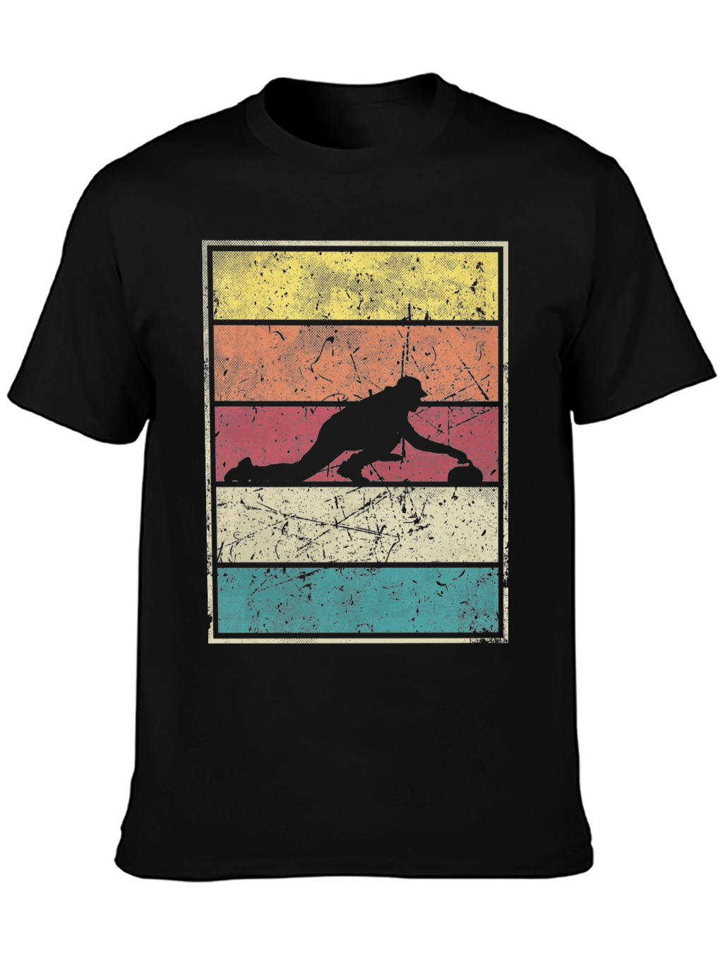 Retro Curling T-Shirt