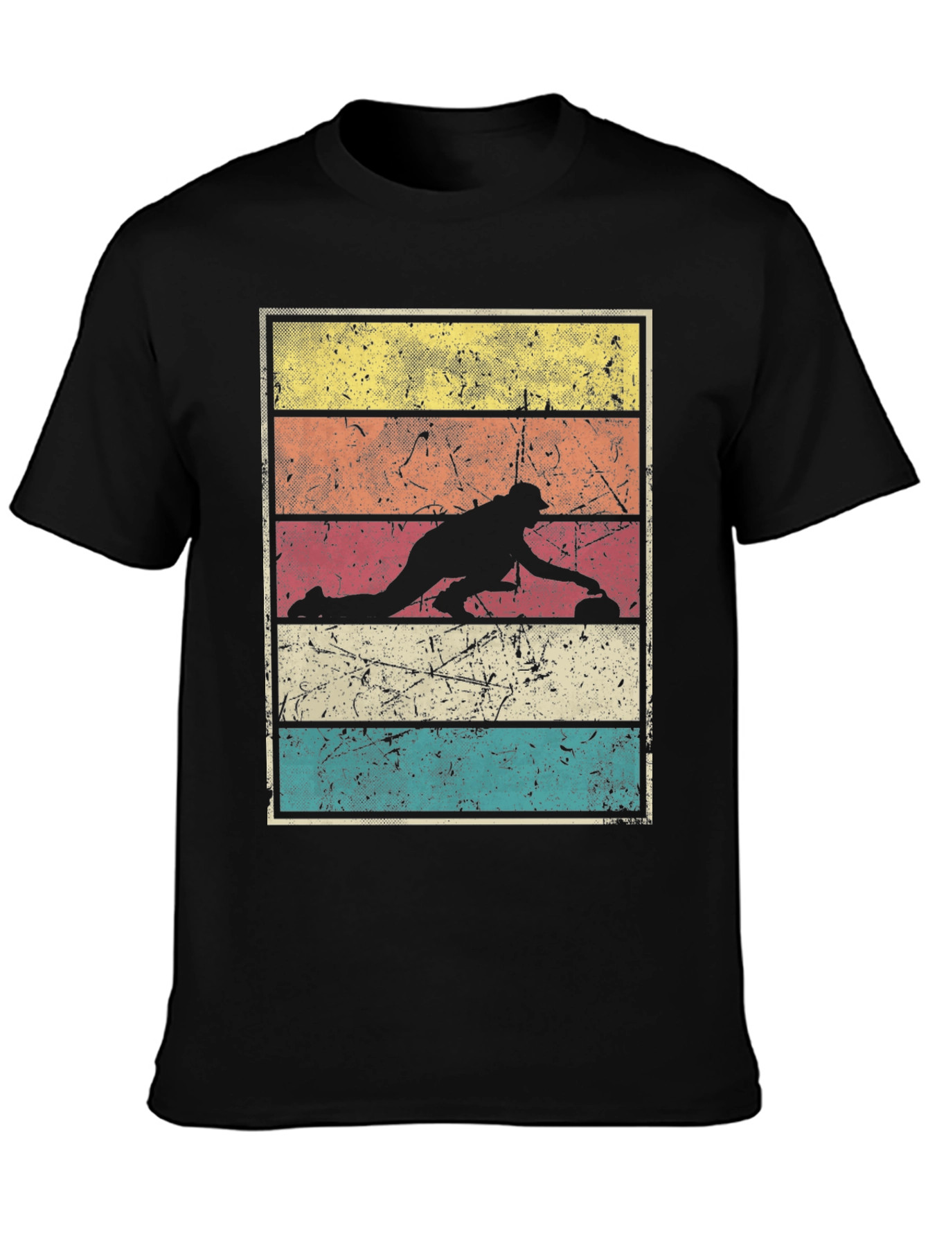 Retro Curling T-Shirt