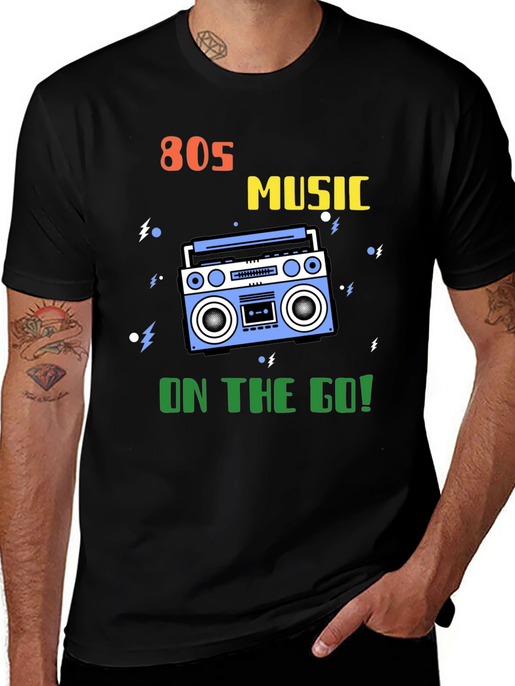 80s Music On The Go! Retro T-Shirt
