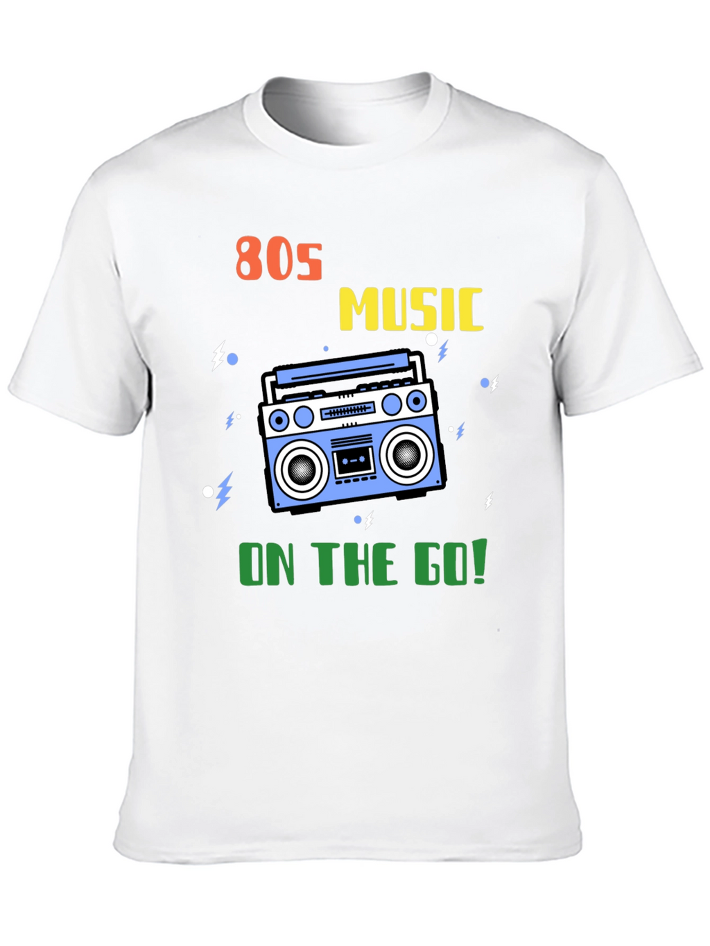 80s Music On The Go! Retro T-Shirt