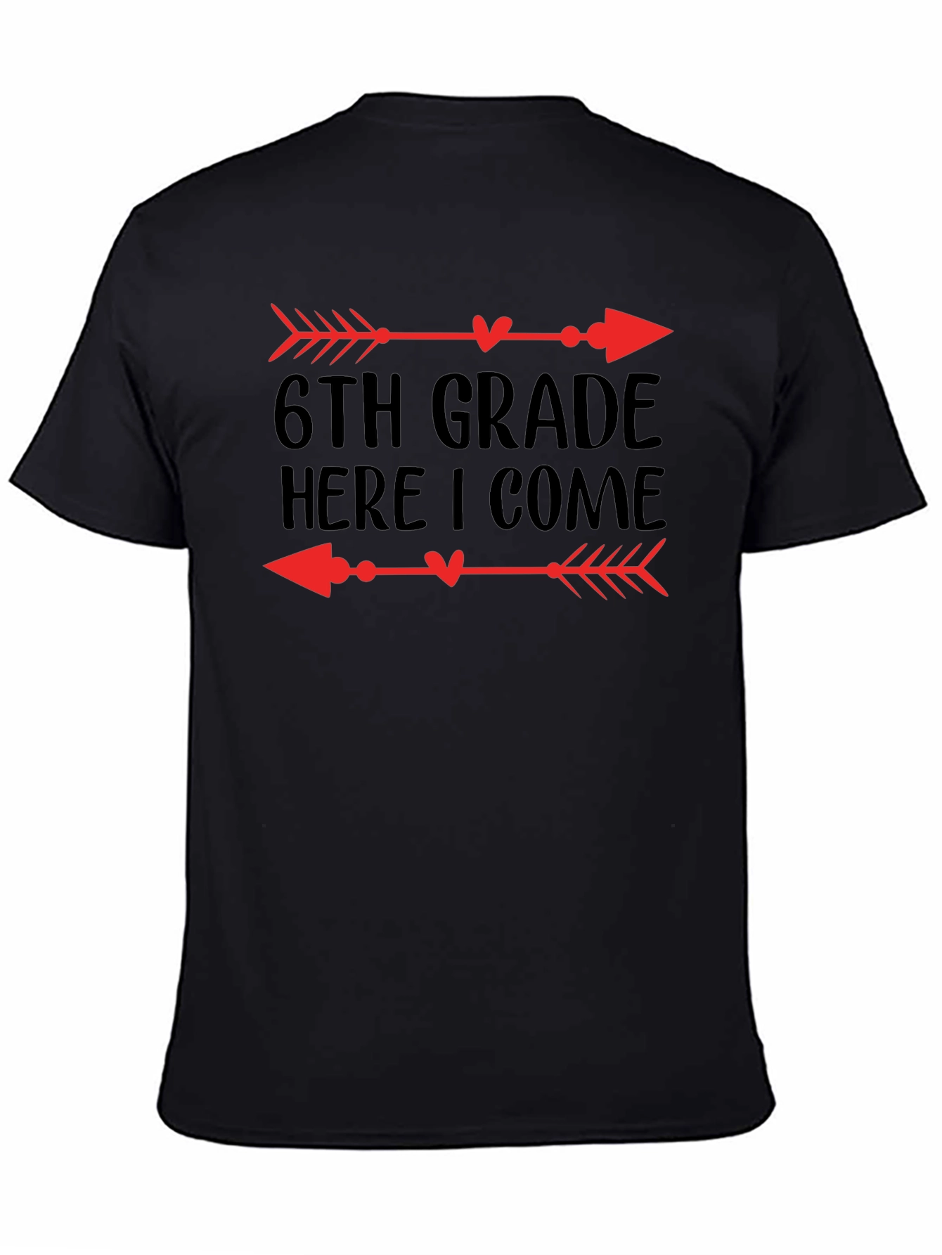 6th Grade Here I Come Arrow T-Shirt