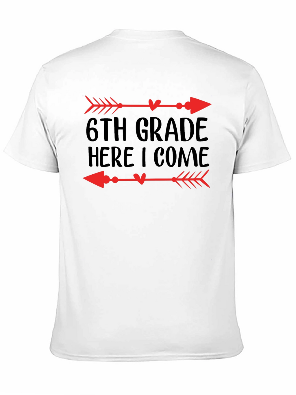 6th Grade Here I Come Arrow T-Shirt
