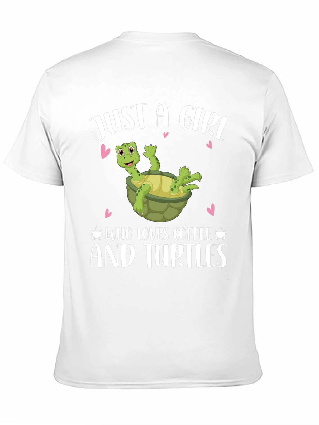 Just a Girl Who Loves Coffee and Turtles T-Shirt