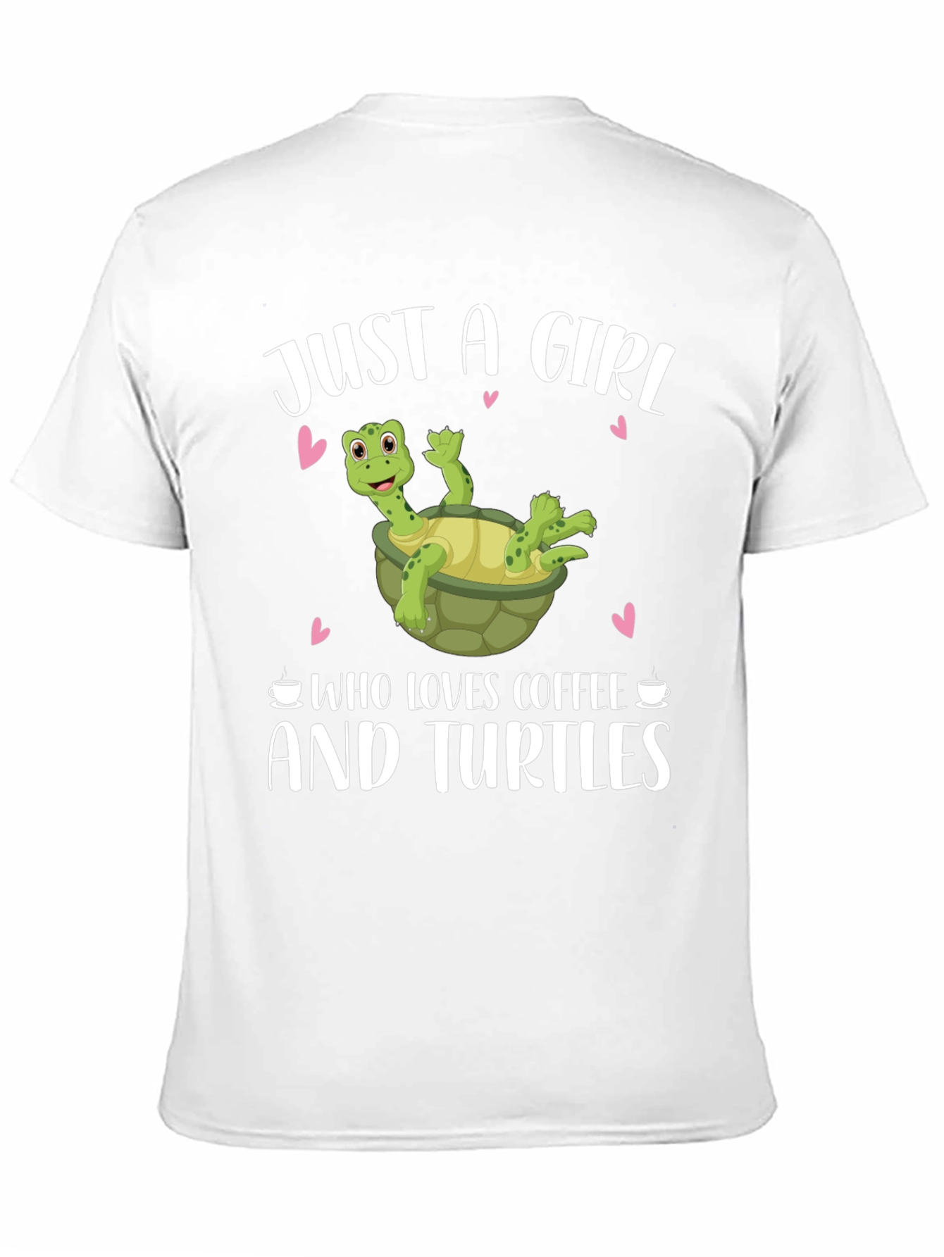 Just a Girl Who Loves Coffee and Turtles T-Shirt