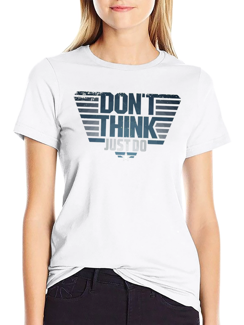 Dont Think Just Do T-Shirt - Motivational Tee