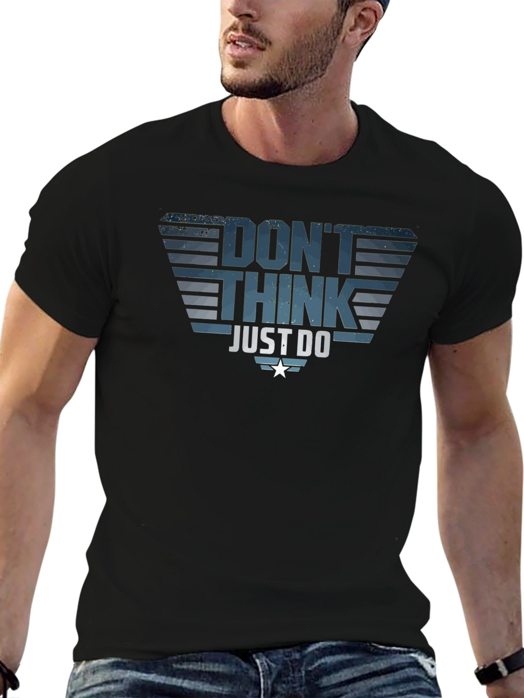 Dont Think Just Do T-Shirt - Motivational Tee