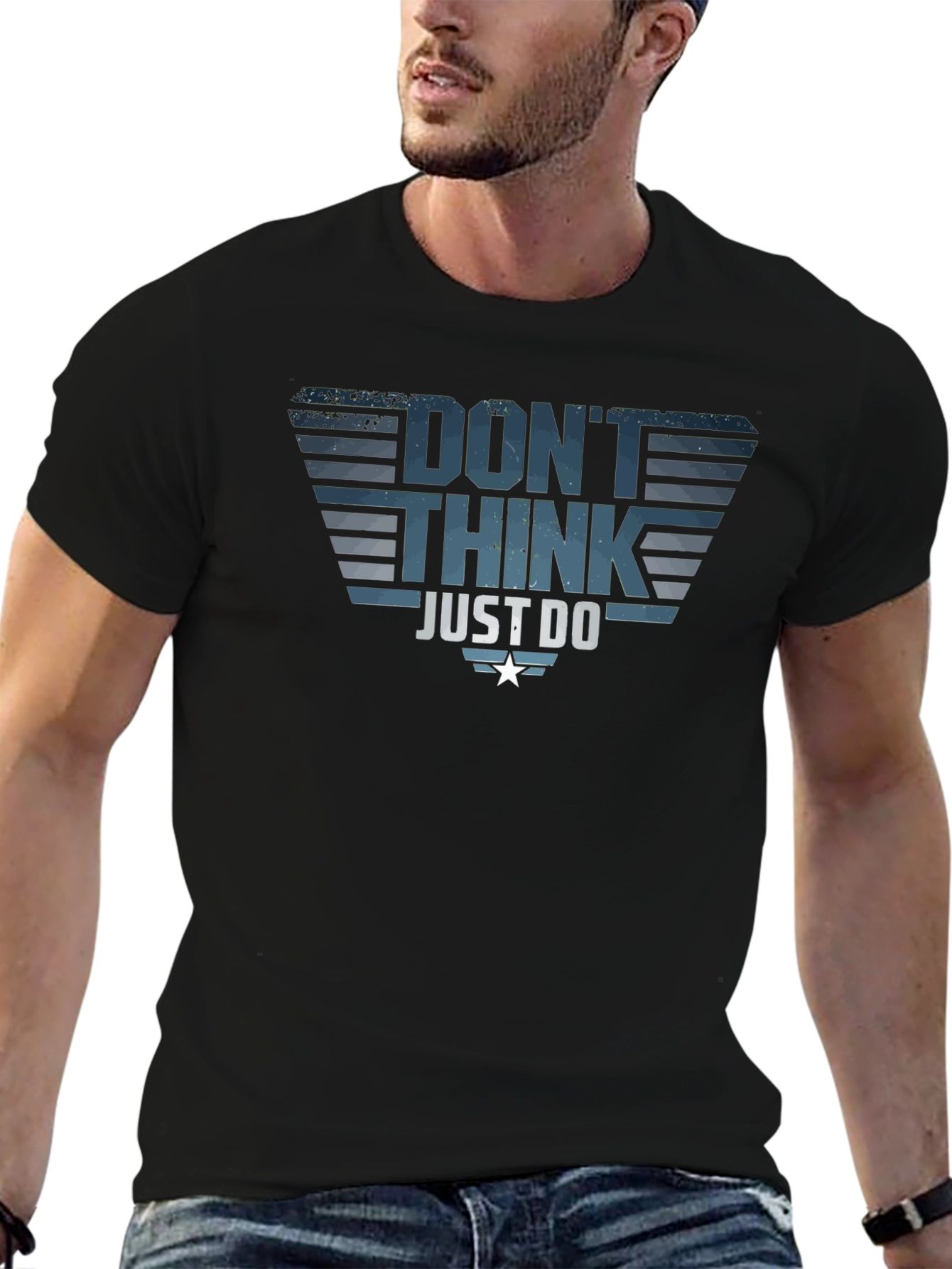 Dont Think Just Do T-Shirt - Motivational Tee