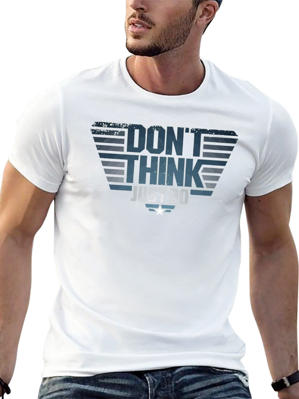 Dont Think Just Do T-Shirt - Motivational Tee