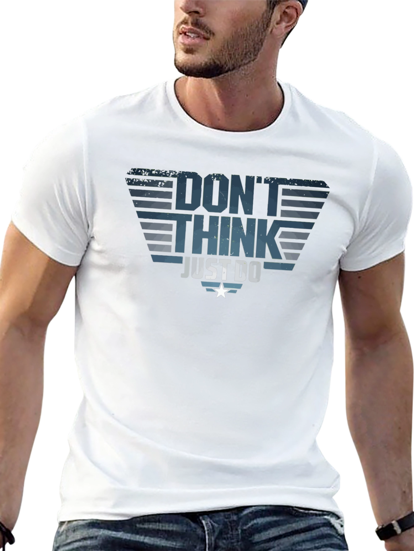 Dont Think Just Do T-Shirt - Motivational Tee