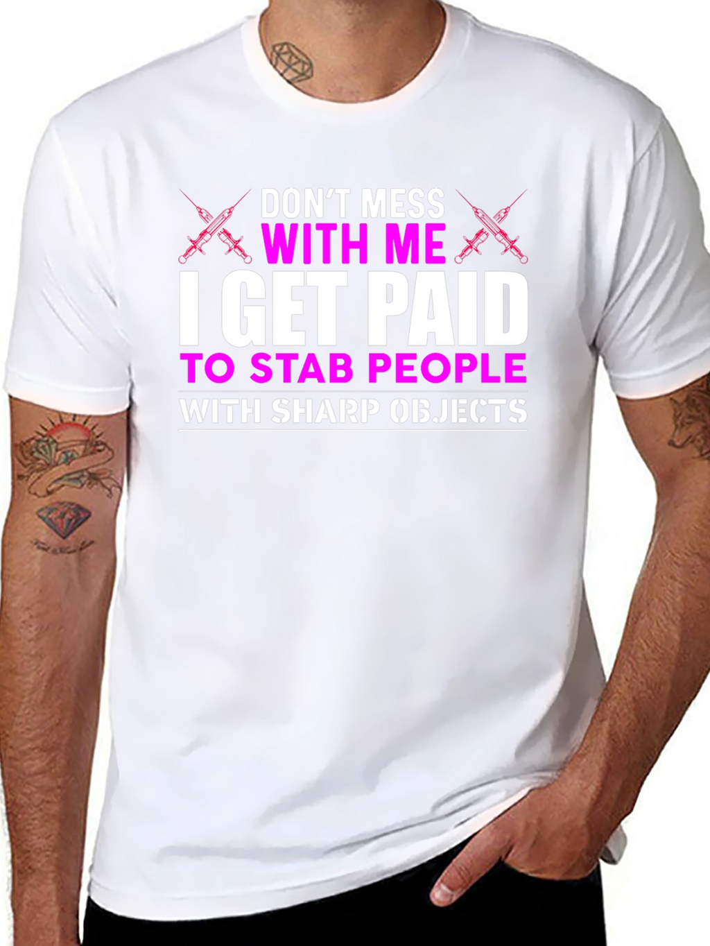 Dont Mess With Me T-Shirt - Nurse Funny