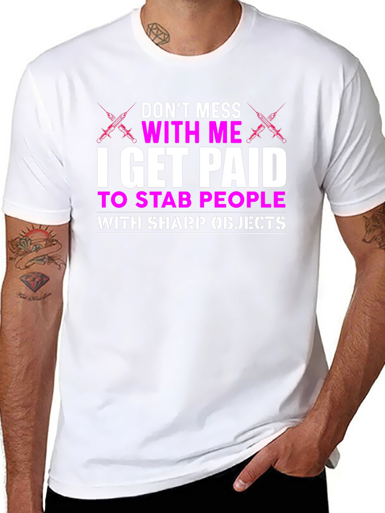 Dont Mess With Me T-Shirt - Nurse Funny