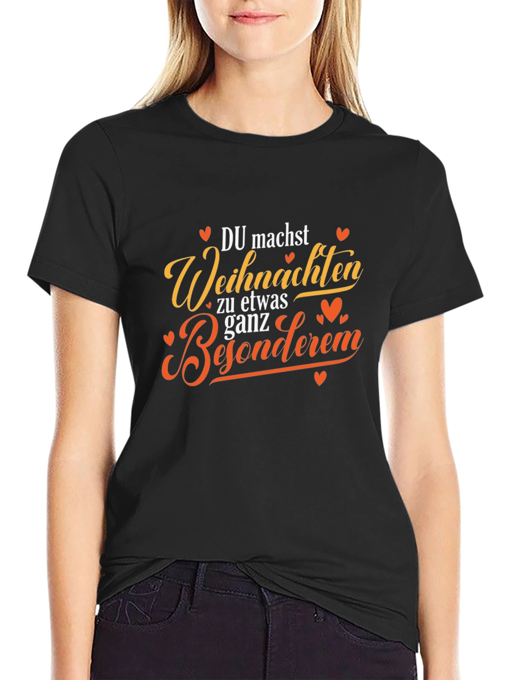 Festive DU machst Weihnachten Graphic Tee