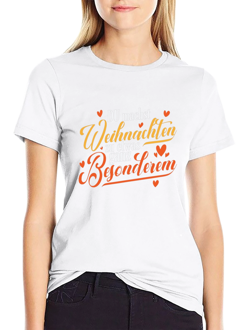 Festive DU machst Weihnachten Graphic Tee