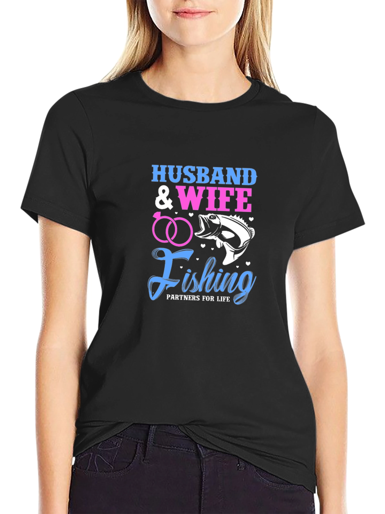 Husband & Wife Fishing Partners T-Shirt