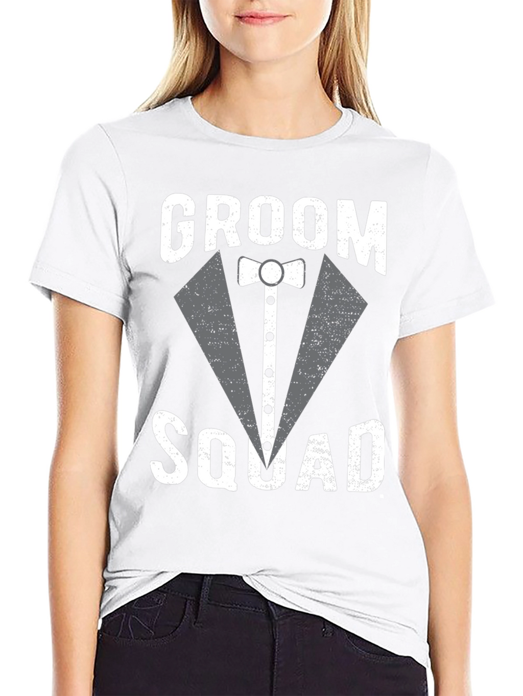 Groom Squad Tuxedo T-Shirt - Wedding Party Apparel