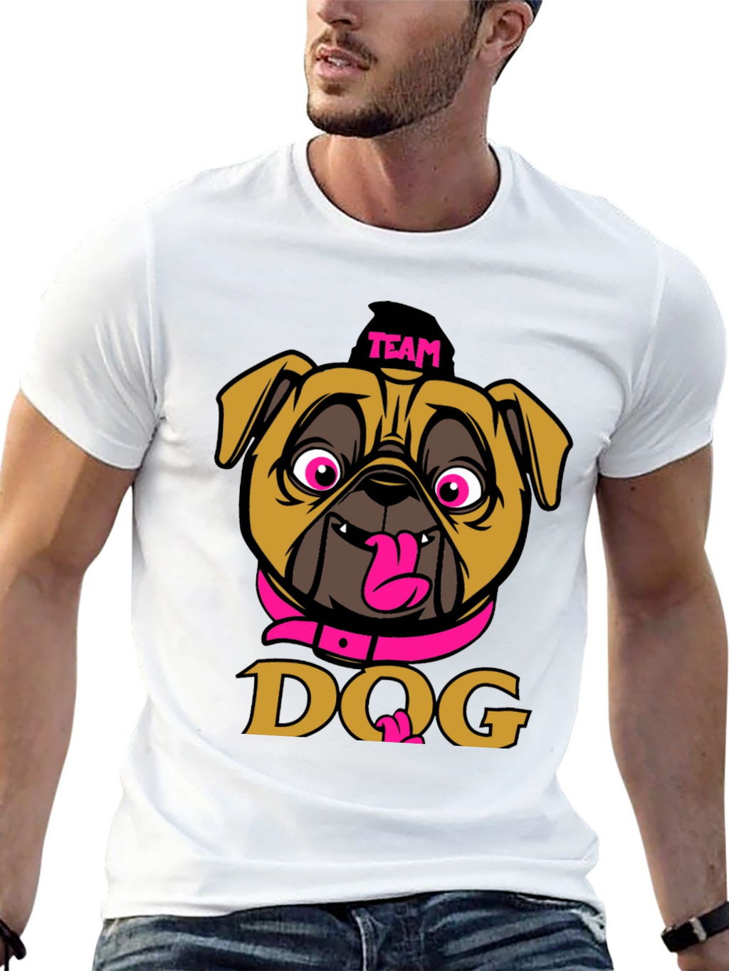 Team Dog Graphic T-Shirt