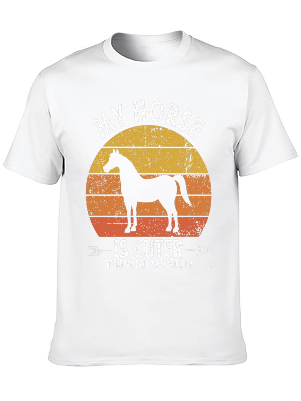 My Horse is Cuter Than Yours Graphic Tee