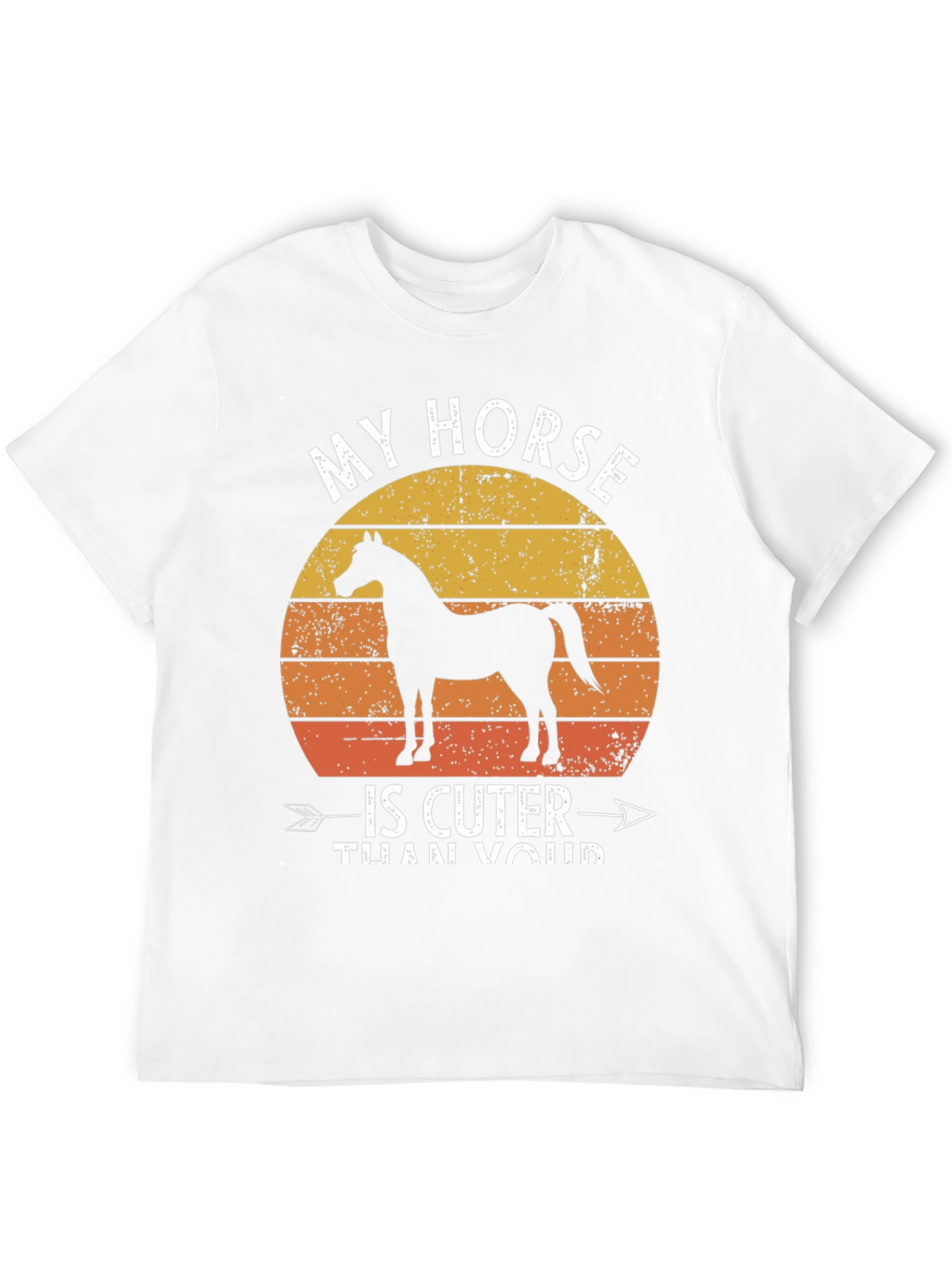 My Horse is Cuter Than Yours Graphic Tee