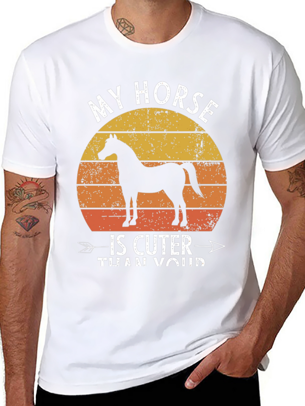 My Horse is Cuter Than Yours Graphic Tee